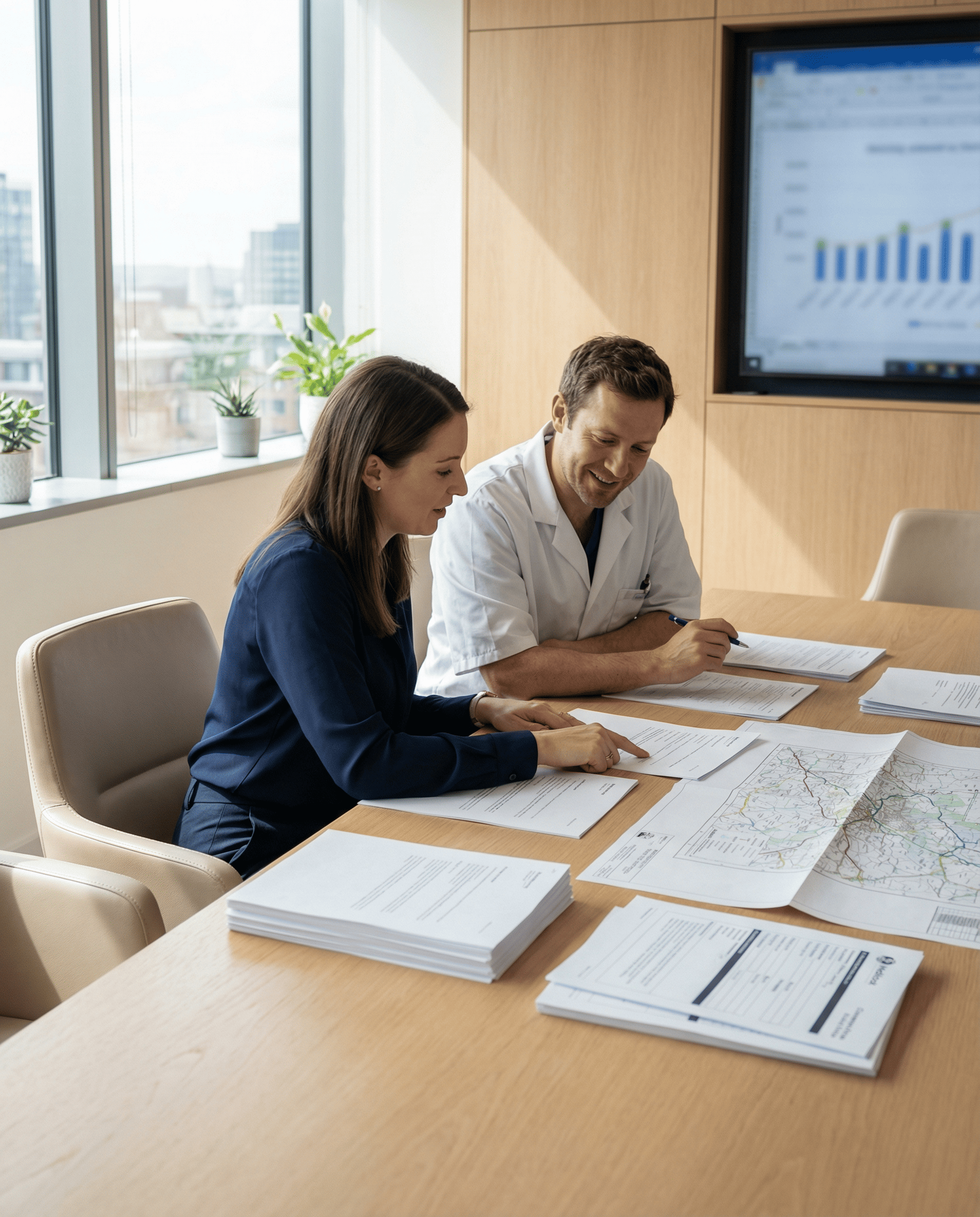 Medical presentation and consultation